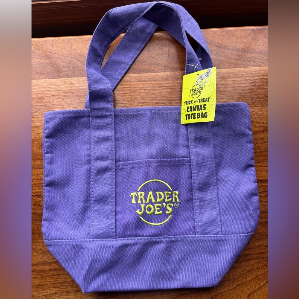 Trader Joe’s mini canvas tote